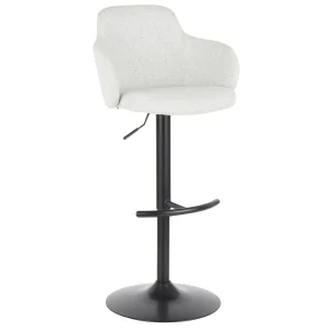 Bryce Adjustable Barstool, Light Grey Opening Sales