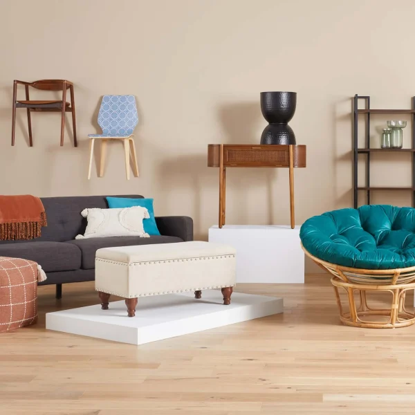 Classic Papasan Cushion, Teal Discount Online