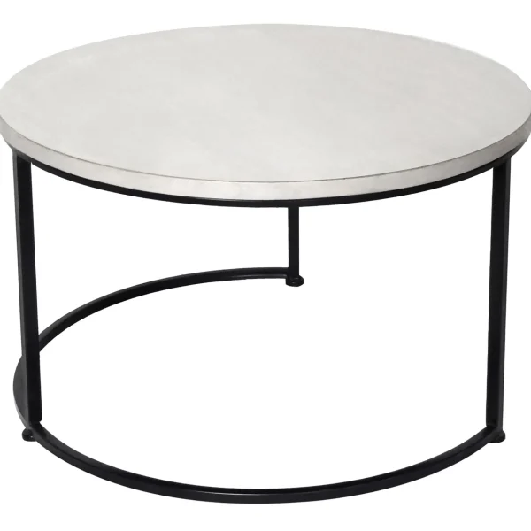 Copper Round Metal Side Table, Small Bargain Sale