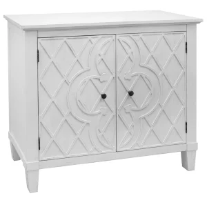 Coventry White Cross Cabinet Bargain Sale