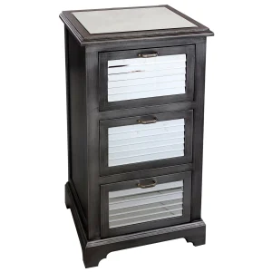 3 Drawer Shutter Mirror Cabinet Discount Online