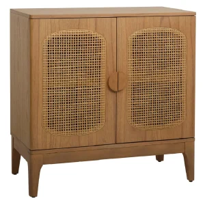 Found & Fable Lena Rattan Cabinet Opening Sales
