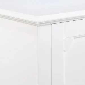 Grace Mitchell Asbury White 2-Door Cabinet Premium