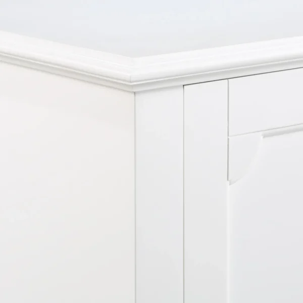 Grace Mitchell Asbury White 2-Door Cabinet Premium