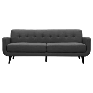 Hadley Tufted Back Sofa, Charcoal Grey Opening Sales