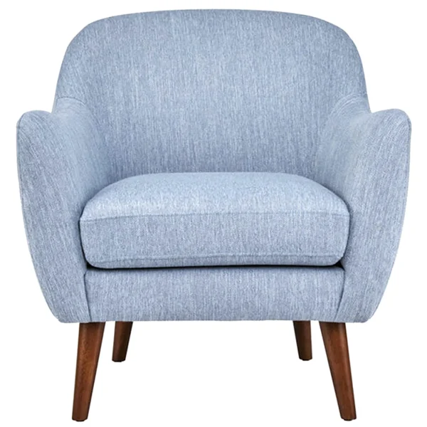 Honeybloom Braxton Blue Arm Chair Good Quality