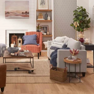 Honeybloom Redmond 2-Drawer Console Table, Grey Less Expensive