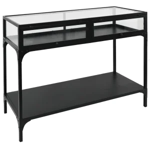 Honeybloom Sage Frost Display Console Table Good Quality