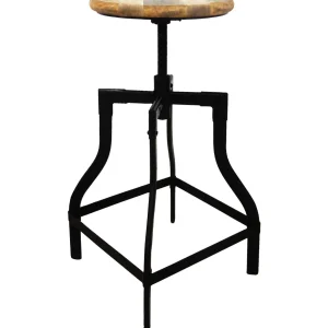 Honeybloom Waco Adjustable Backless Barstool Good Quality
