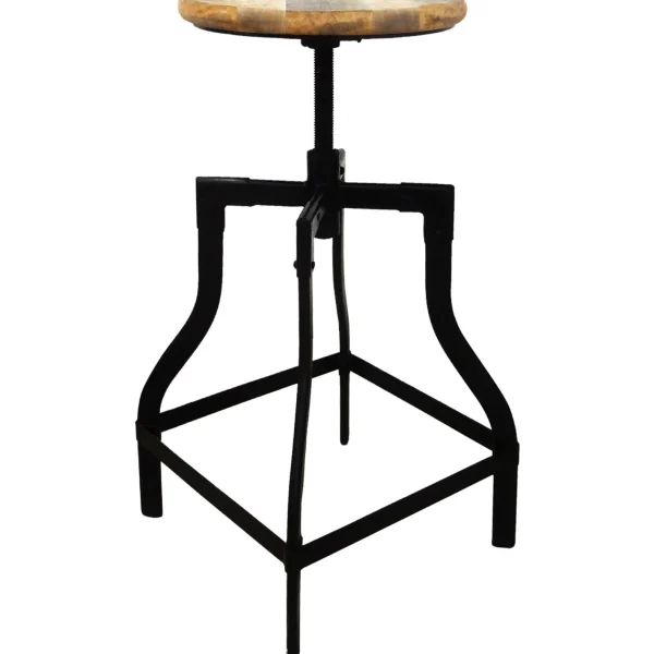Honeybloom Waco Adjustable Backless Barstool Good Quality