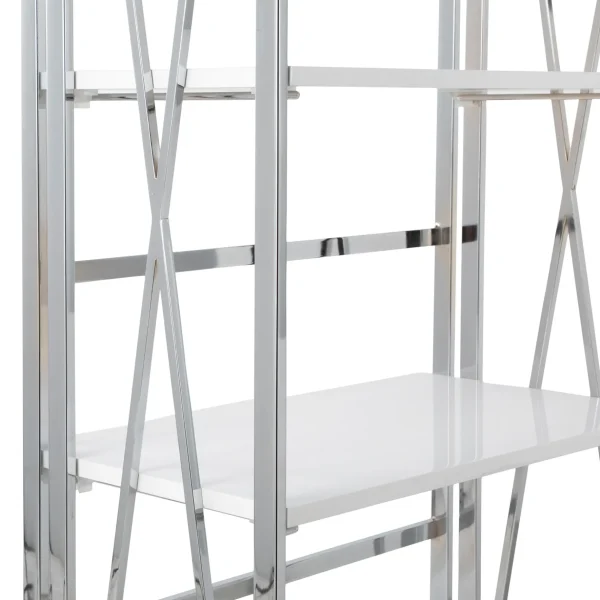 Laila Ali Astrid Chrome Bookshelf Promotion