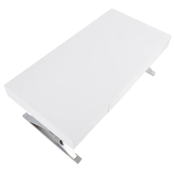 Laila Ali Astrid White Coffee Table Cheaper