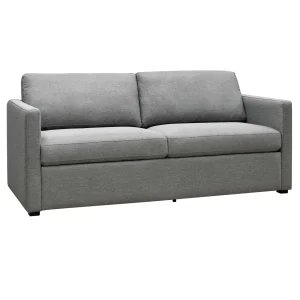 Laila Ali Harlowe Track Arm Sofa Grey Fashion