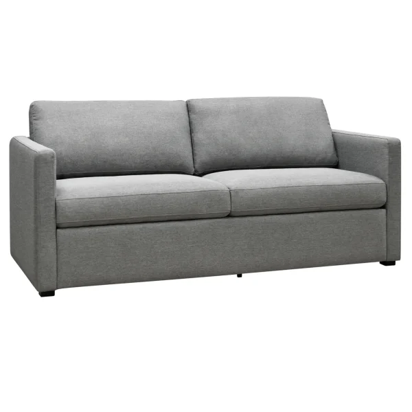 Laila Ali Harlowe Track Arm Sofa Grey Fashion