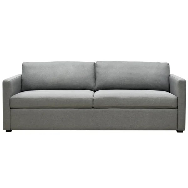 Laila Ali Harlowe Track Arm Sofa Grey Fashion