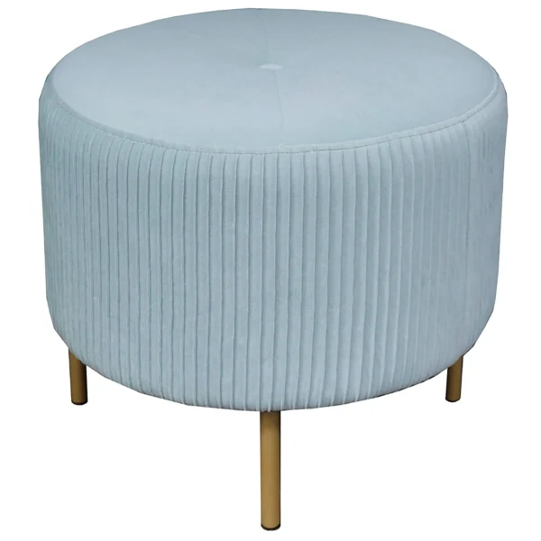 Piper Pleated Ottoman Premium
