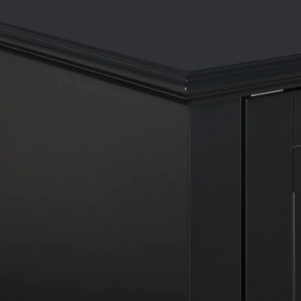 Providence Asbury Black 2-Door Cabinet Cheaper