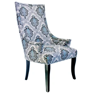 Providence Chatham Damask Accent Chair, Brown Clearance