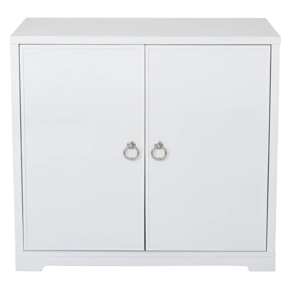 Providence Clara White 2-Door Cabinet Opening Sales