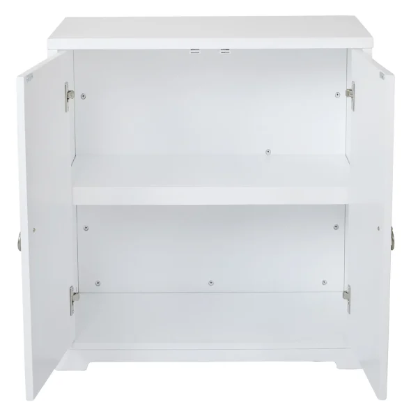 Providence Clara White 2-Door Cabinet Opening Sales