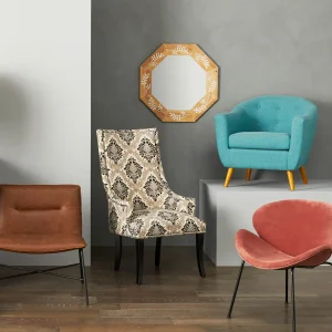 Rockwell Teal Mid-Century Modern Accent Chair Gift Selection