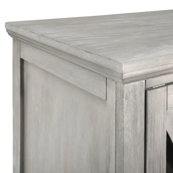 Rowan 3-Drawer Grey Cabinet Good Quality