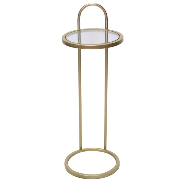 Salem Drink Table, Gold Discount Online
