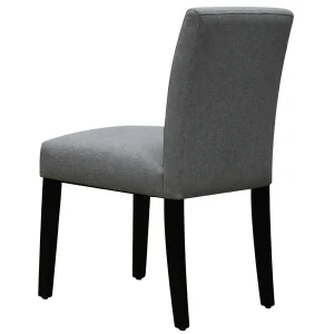 Tufted Dining Chair, Grey Flash Sale